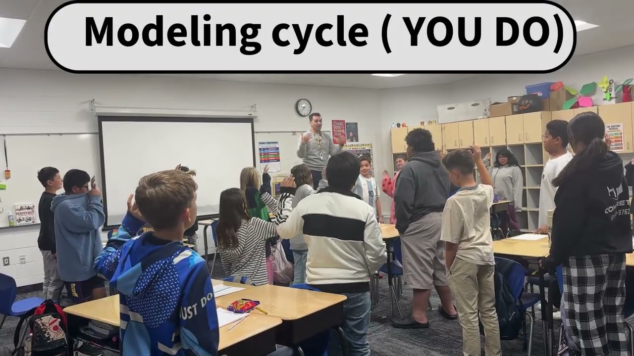 Modeling Cycle Speaking Practice