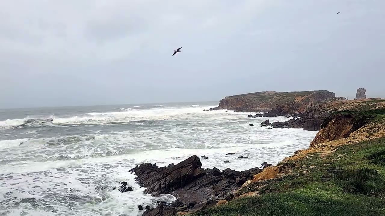 Depressão Kristin Peniche Portugal Time-Lapse (Ciclogénese Explosiva)