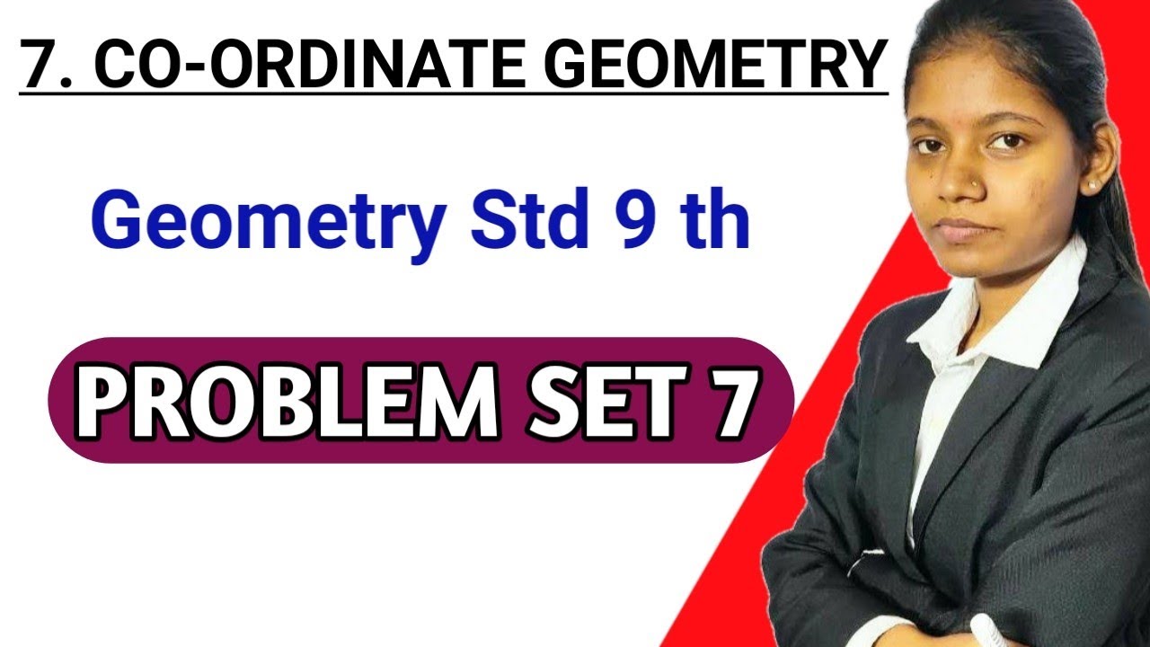 problem set 7 class 9 maths | chapter 7 coordinate geometry in hindi Maharashtra state board