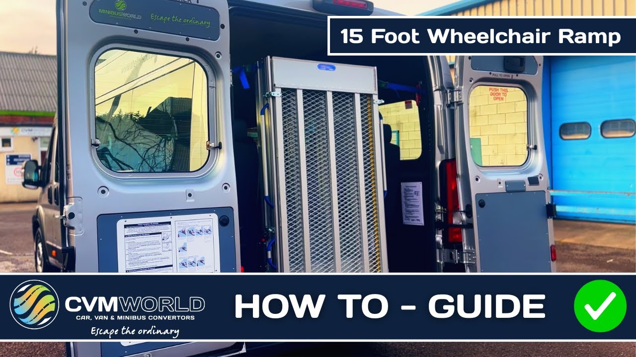 How to Use a 15-Foot Wheelchair Ramp &ndash; A Step-by-Step Guide from CVM World