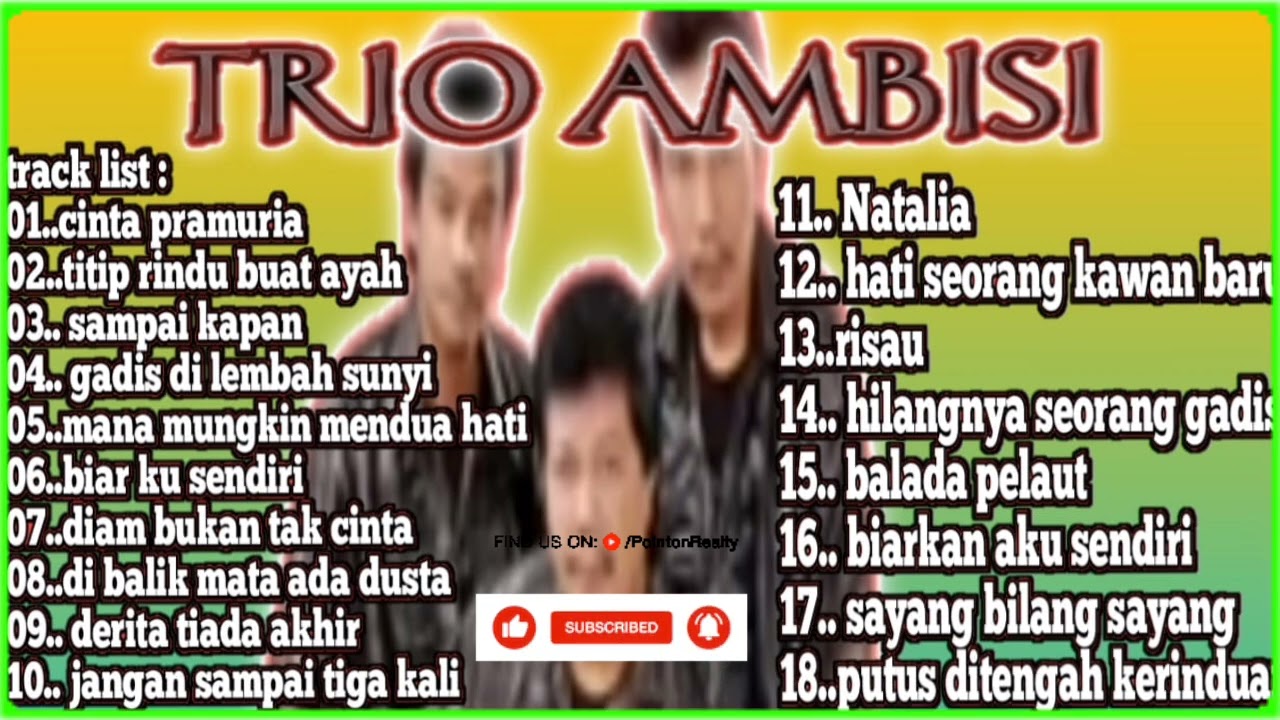 full album trio ambisi