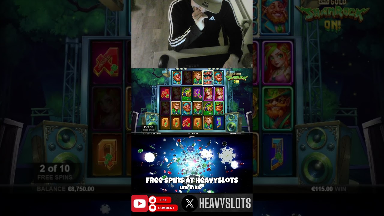 🎰 24k gold shamrock on bonus round online slots