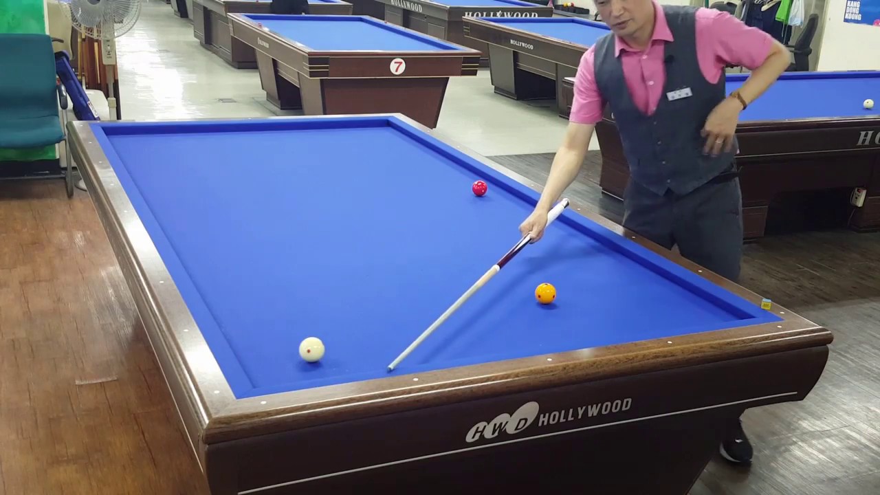 당구 1뱅크 걸어치기(히까끼) 비법전수 ㅣ계산법과 타법변화