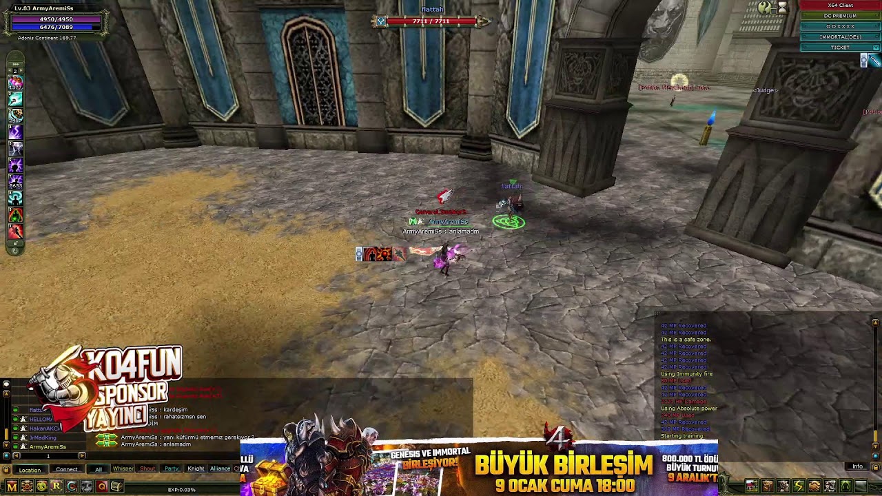 🏆#KO4FUN IMMORTAL 🔥PRİME PK TİME 🔥 #KnightOnline 🔥 #PvPServer🔥🏆
