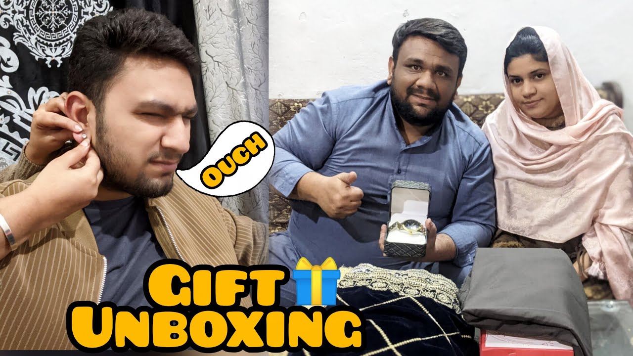 Gift Unboxing 🎁🎁|| Aoj Bajo na surprise dia 🤔😃