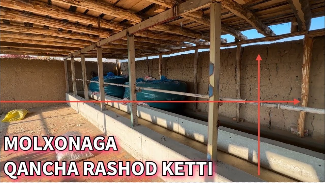10/7 Hajimdagi MOLXONA QURILISHI. Usta haqqi va bosha Harajatlar