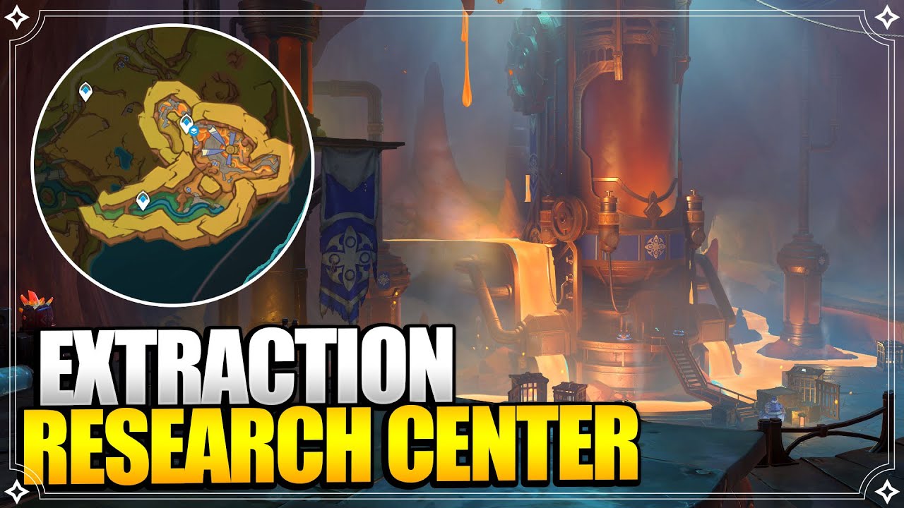 How to reach Extraction Research Center + Hidden Teleport Waypoint | Puzzles |【Genshin Impact】