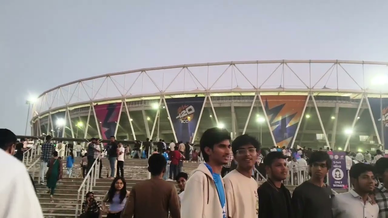 Sa vs NZ match for t20 world cup 2026 in ahmedabad #ahmadabad#match #t20worldcup 