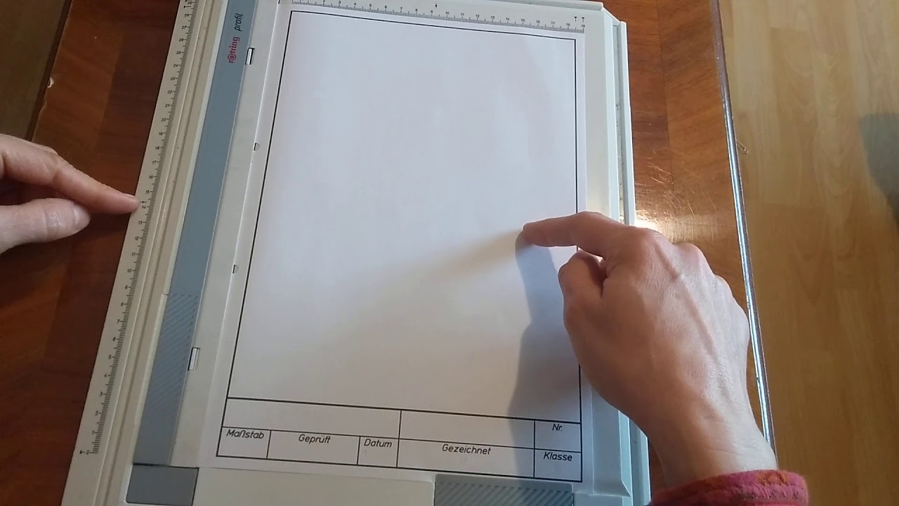 Zeichenplatte kurz erkl&auml;rt