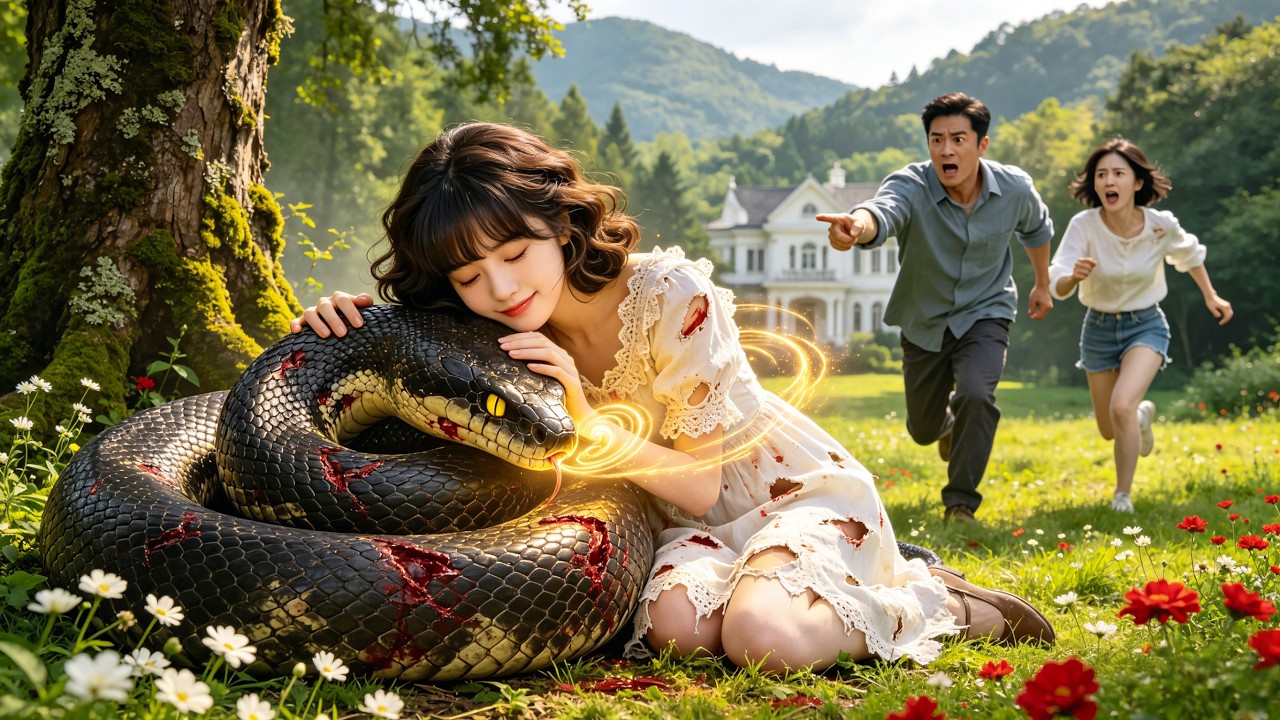 Cô Bé Cứu Một Con Rắn đen,Nào Ngờ 20 Năm Sau Anh Thành Tổng Tài Về Cưới Cô#review #drama #couple