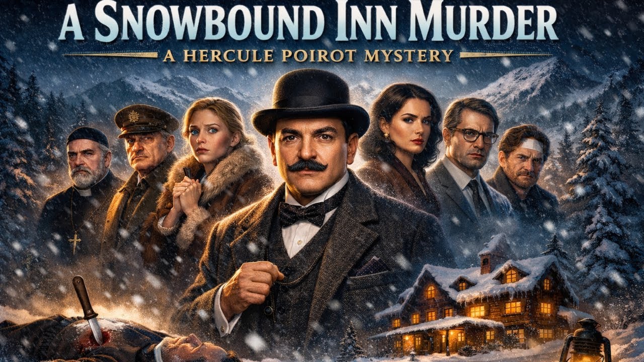 A Snowbound Inn Murder: A Hercule Poirot Mystery | A Classic Locked-Room Detective Story