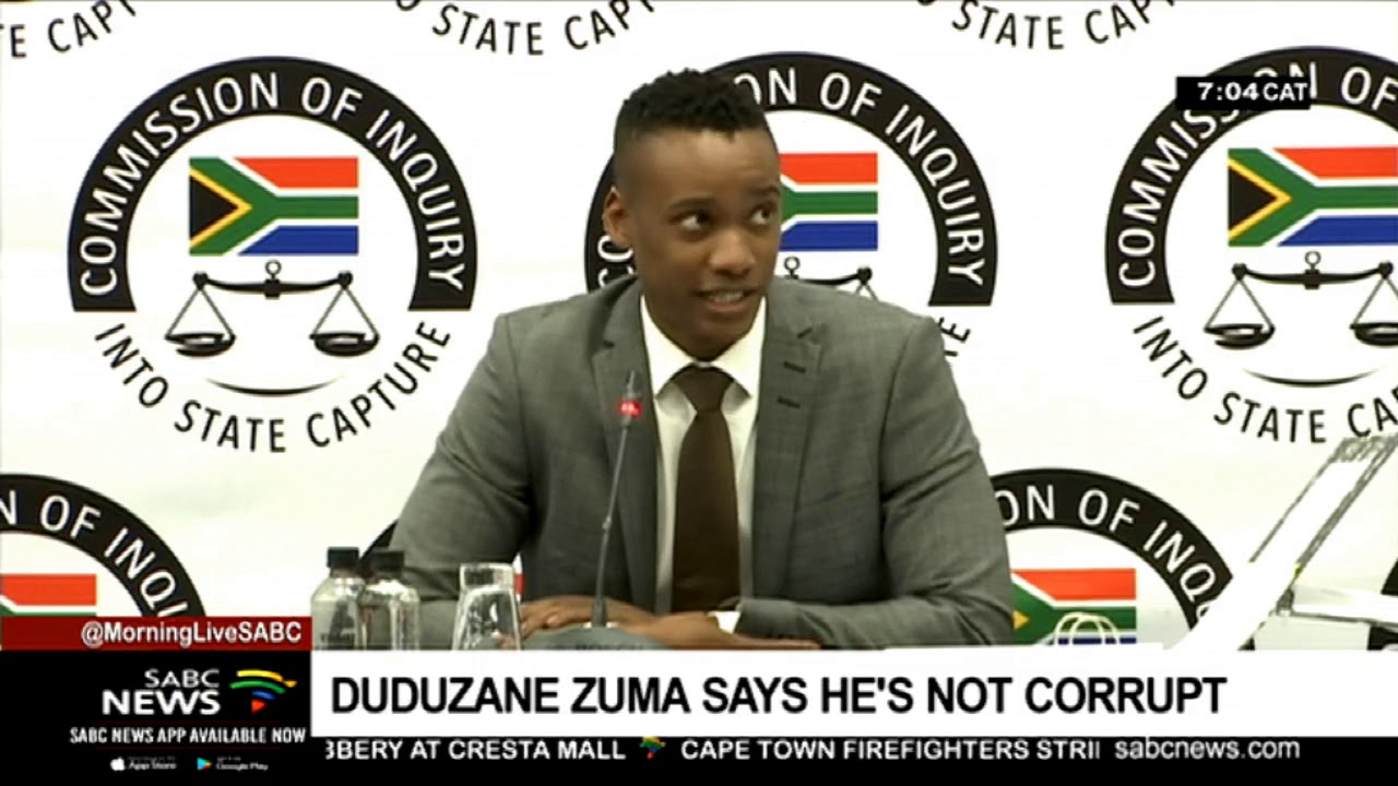 Duduzane Zuma says he's not corrupt