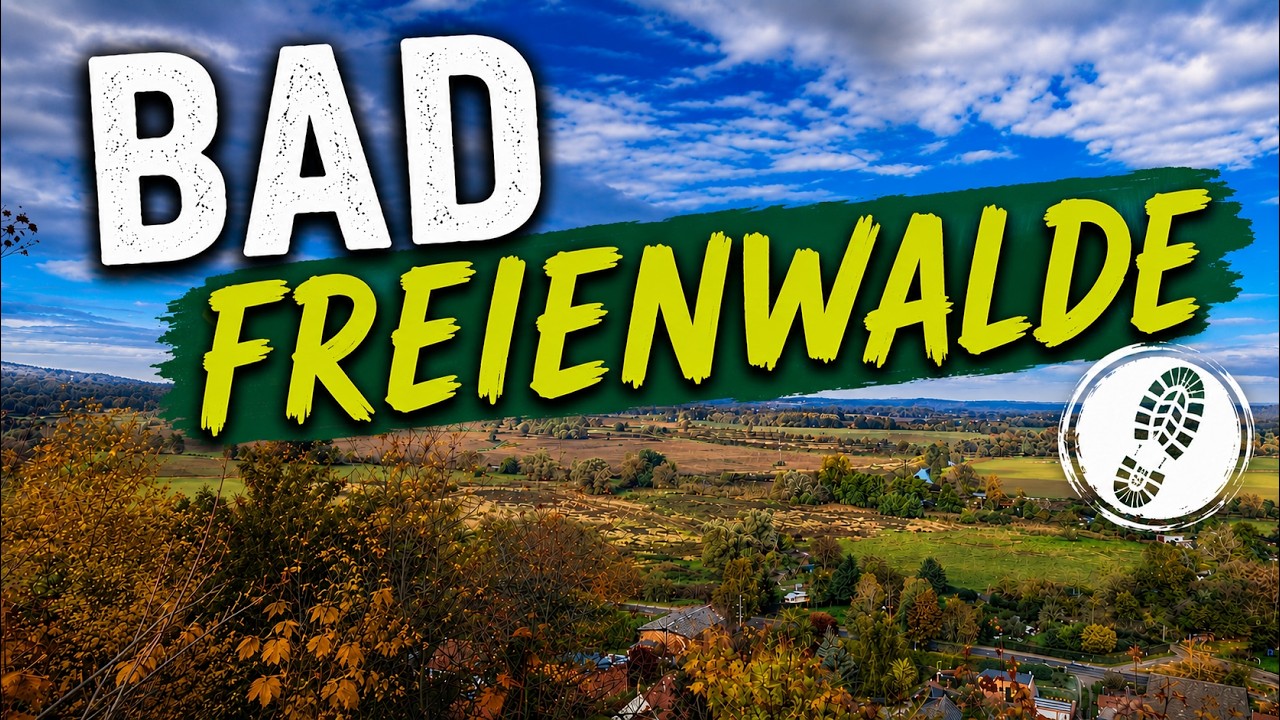 Bad Freienwalde, mit Besichtigung der Skisprungschanzen! Das Land Brandenburg erkunden👍