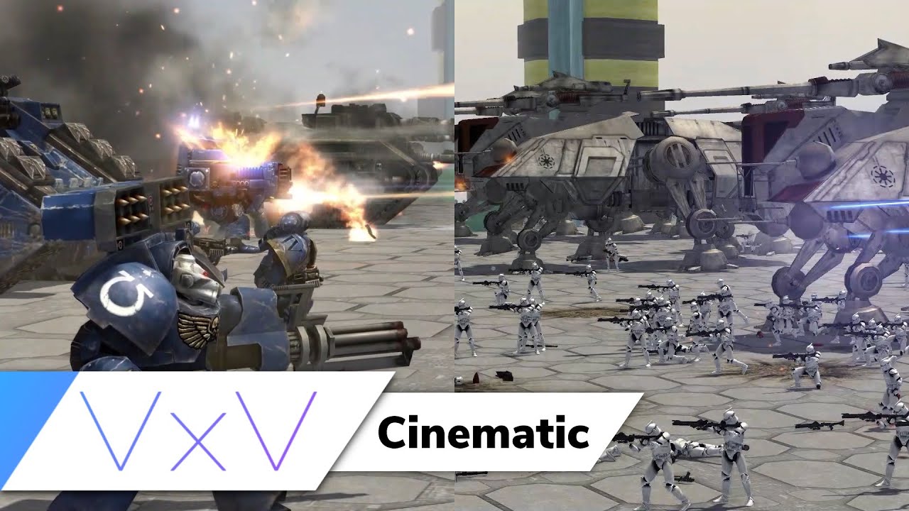 [Star Wars vs. Warhammer 40k] Christophsis: Armored Attack | Cinematic | Assault Squad 2