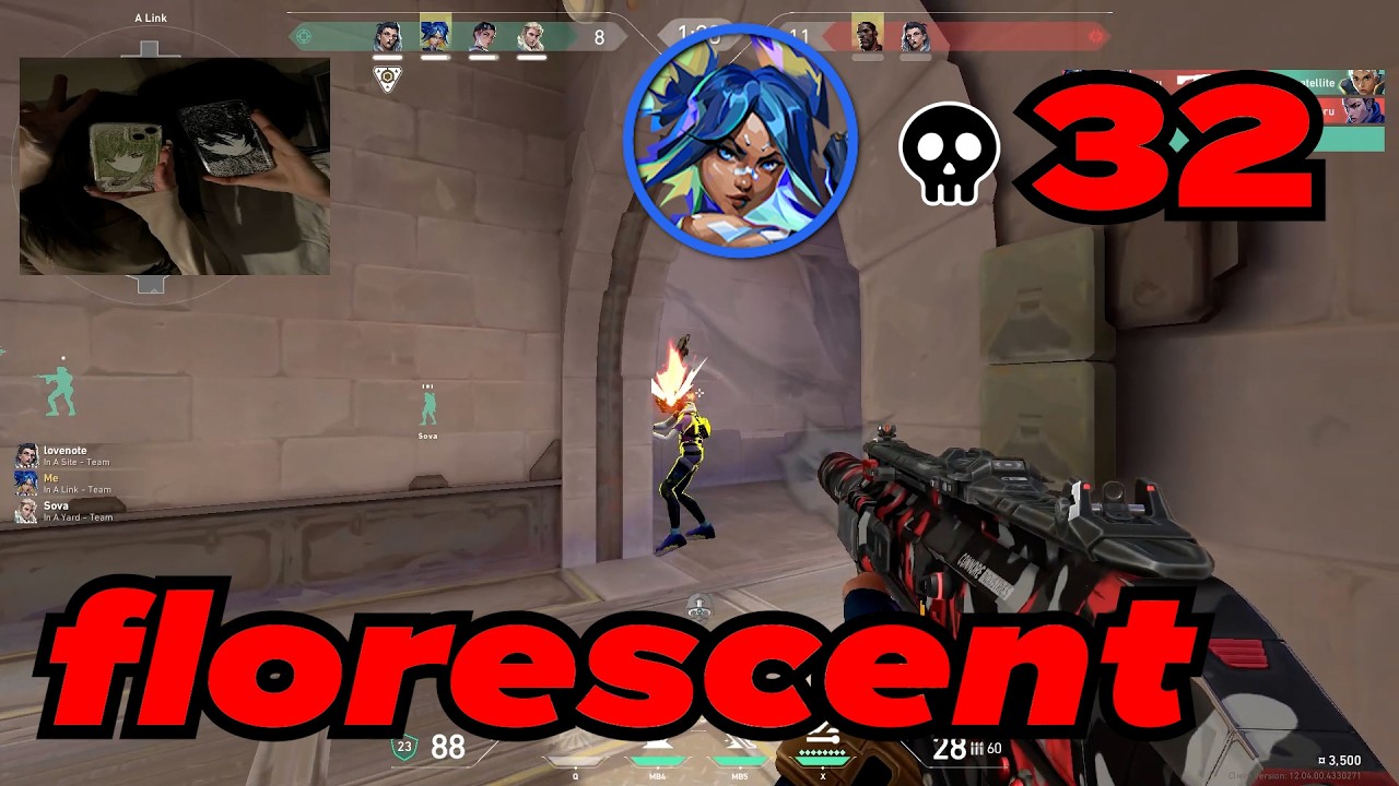 she has over 60 mousepads. - florescent (Canada) #MatchMVP