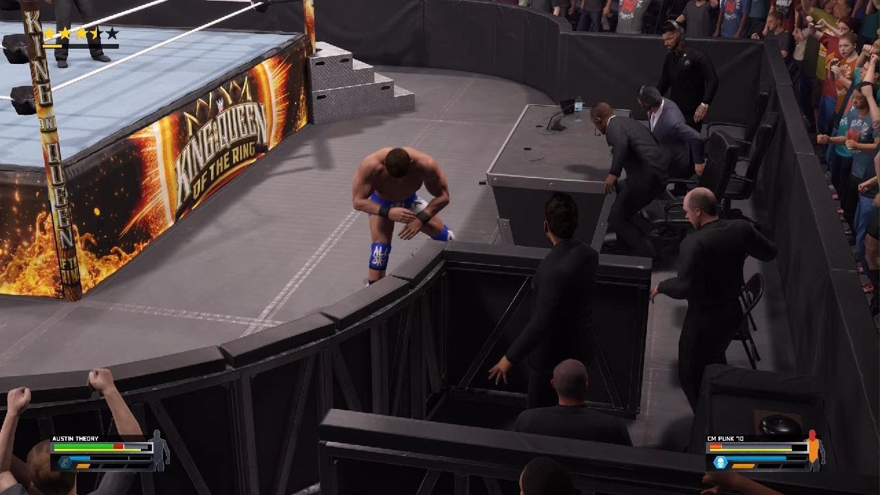 King & queen of the ring
