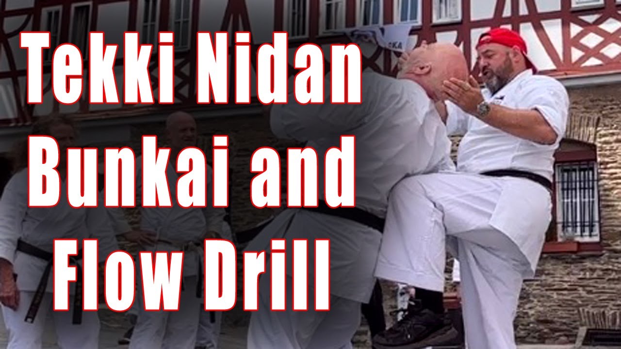 Tekki / Naihanchi Nidan Bunkai and Flow Drill