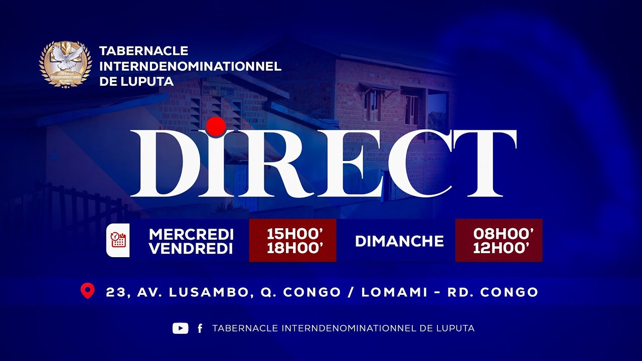 LA RÉUNION DE PRIÈRES DU MERCREDI 21-01-2026 || LA CRUAUTÉ DU PÉCHÉ || PAST JEAN LUBAMBA