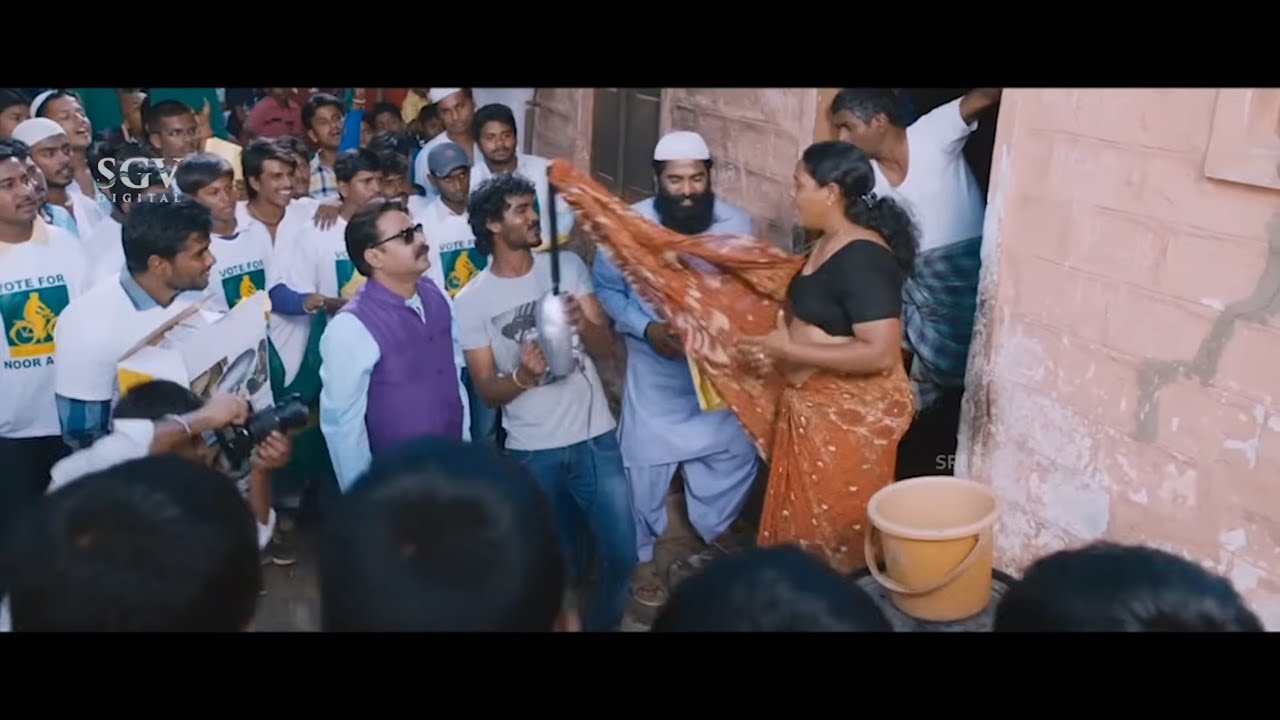 ವಿಧವೆಯರ ಪಾಲಿನ ಗಂಡ&hellip; Chikkanna & Yash Non Stop Back To Back Comedy Scenes | Masterpiece Kannada Movie