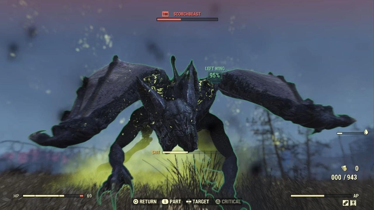 Fallout 76 - Scorchbeast (Heart of the Enemy)