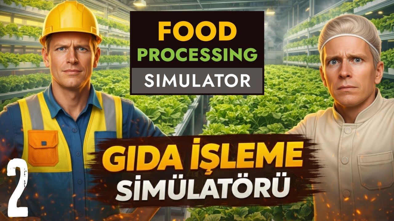 YENİ ÜRETİM HATTI | FOOD PROCESSİNG SİMULATOR | BÖLÜM 2