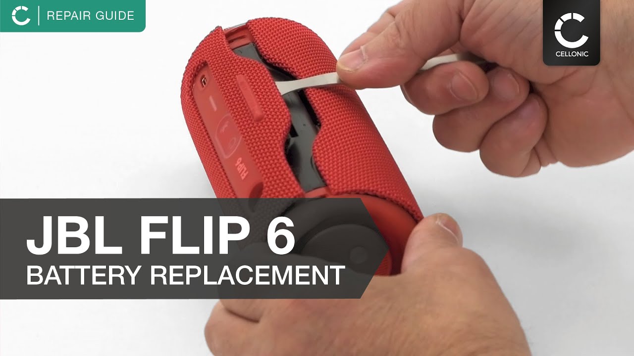 How to replace the battery of your JBL Flip 6 | cellonic (repair guide)