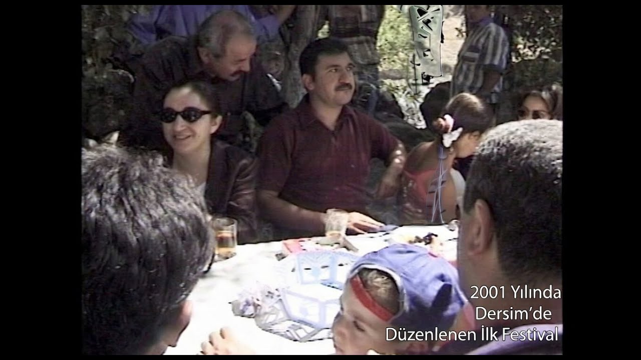 2001 yılında düzenlenen Birinci Munzur Kültür ve Doğa Festivali