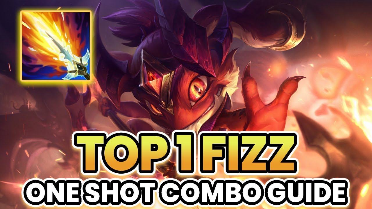 WILD RIFT FIZZ MID LANE RANK 1 GAMEPLAY IN SEASON 15 | ONE SHOT COMBO GUIDE | BUILD & RUNES