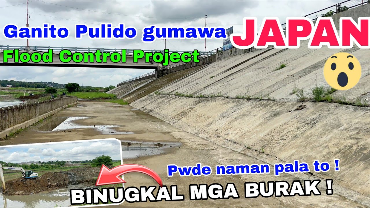 Ganito ka puIido gumawa JAPAN ! Buong buo ang na Construct ! Binungkal mga BURAK ! Marikina River