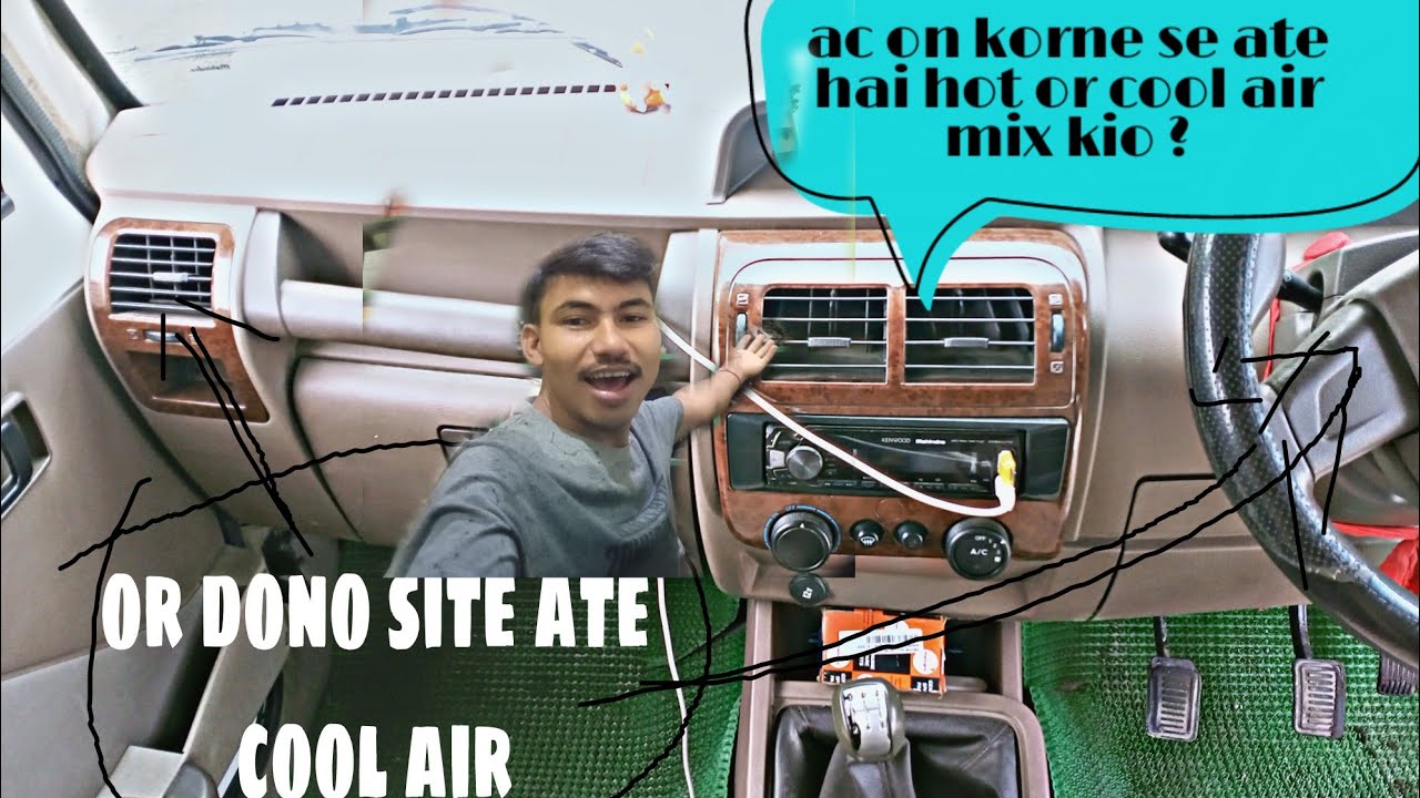 kia bat hai ac on korne se ate hai gorom{hot} or cool mix  |ye hai solution |bolero |tuphan