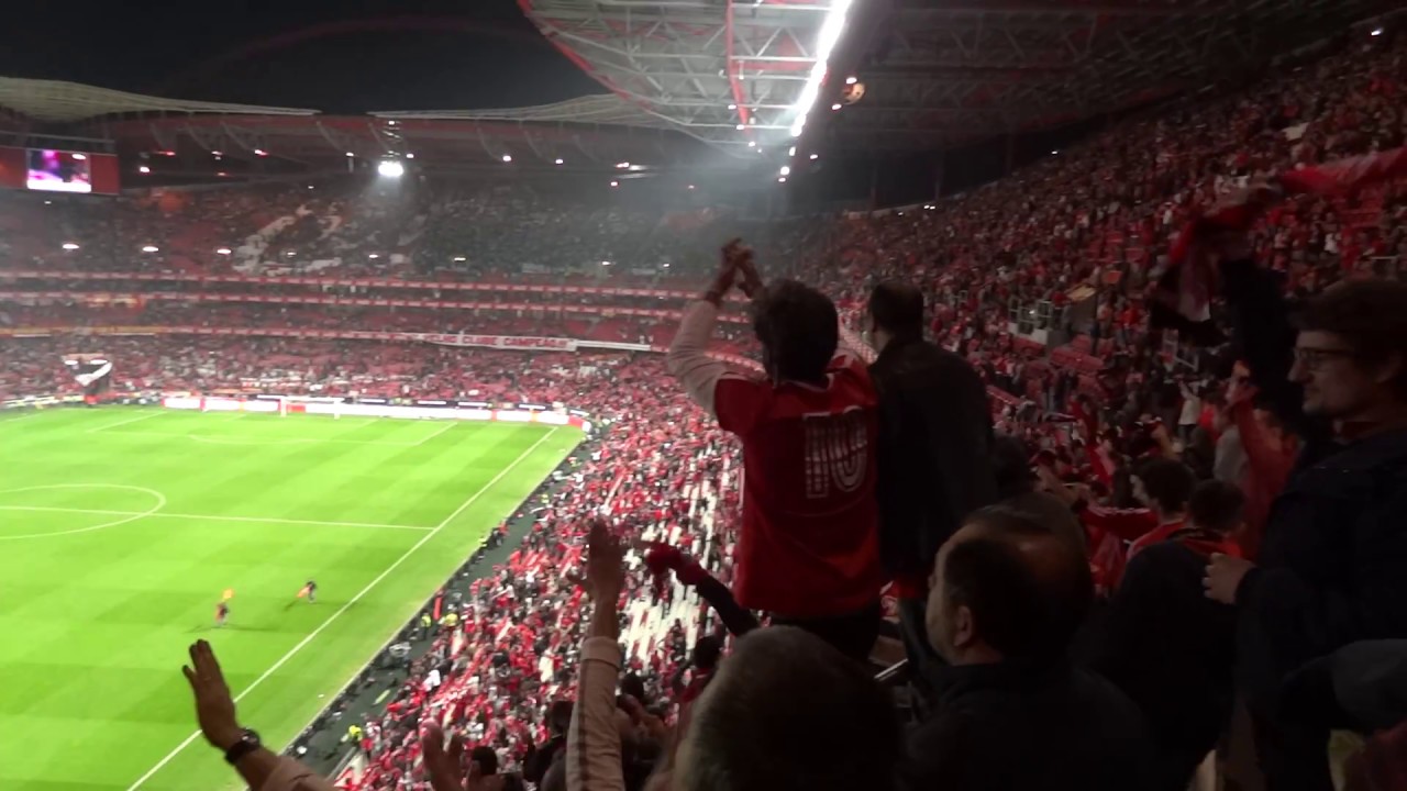 Minutos finais do Benfica 2 - Sporting 1...
