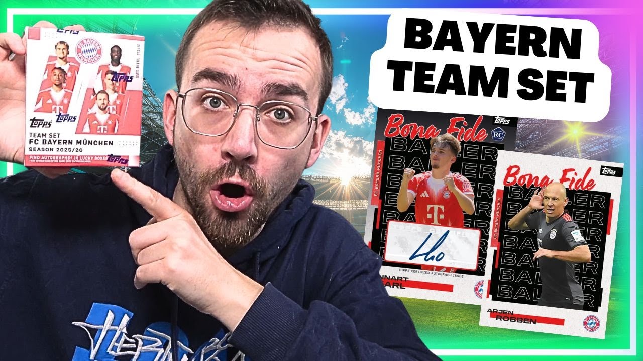 LENNART KARL AM START !? 😱🔥 TOPPS FC BAYERN MÜNCHEN TEAM SET 2025/26