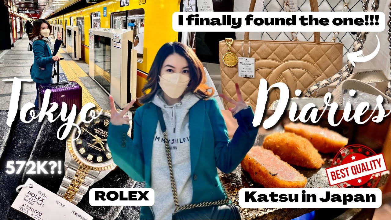 TOKYO VLOG | DESIGNER UKAY UKAY SA TOKYO! ANG GAGANDA! (Chanel, Hermes, Dior, Gucci, LV, Rolex) 🤩