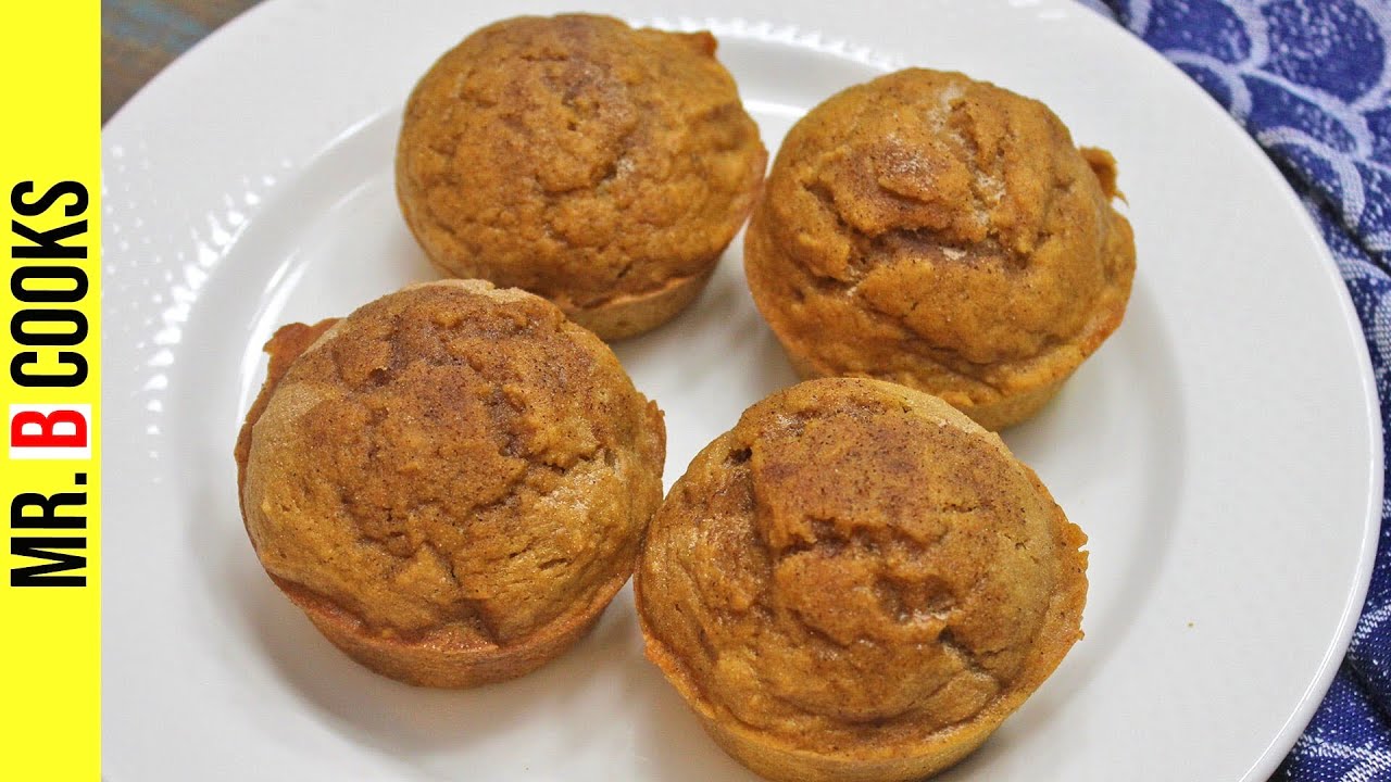 Pumpkin Muffins Recipe With Cinnamon Sugar: Fall Recipes (Thanksgiving Recipes)