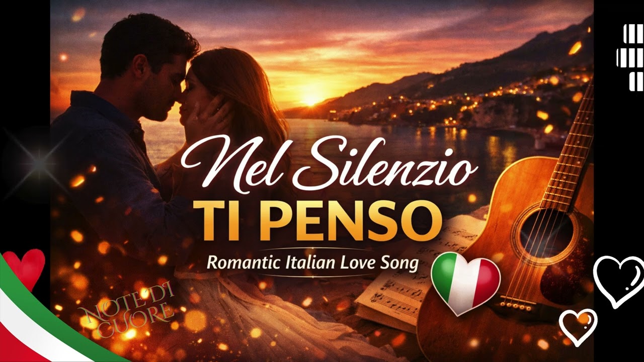 Nel Silenzio Ti Penso 💙 | When Words Stop, Love Remains (Italian Love Song)