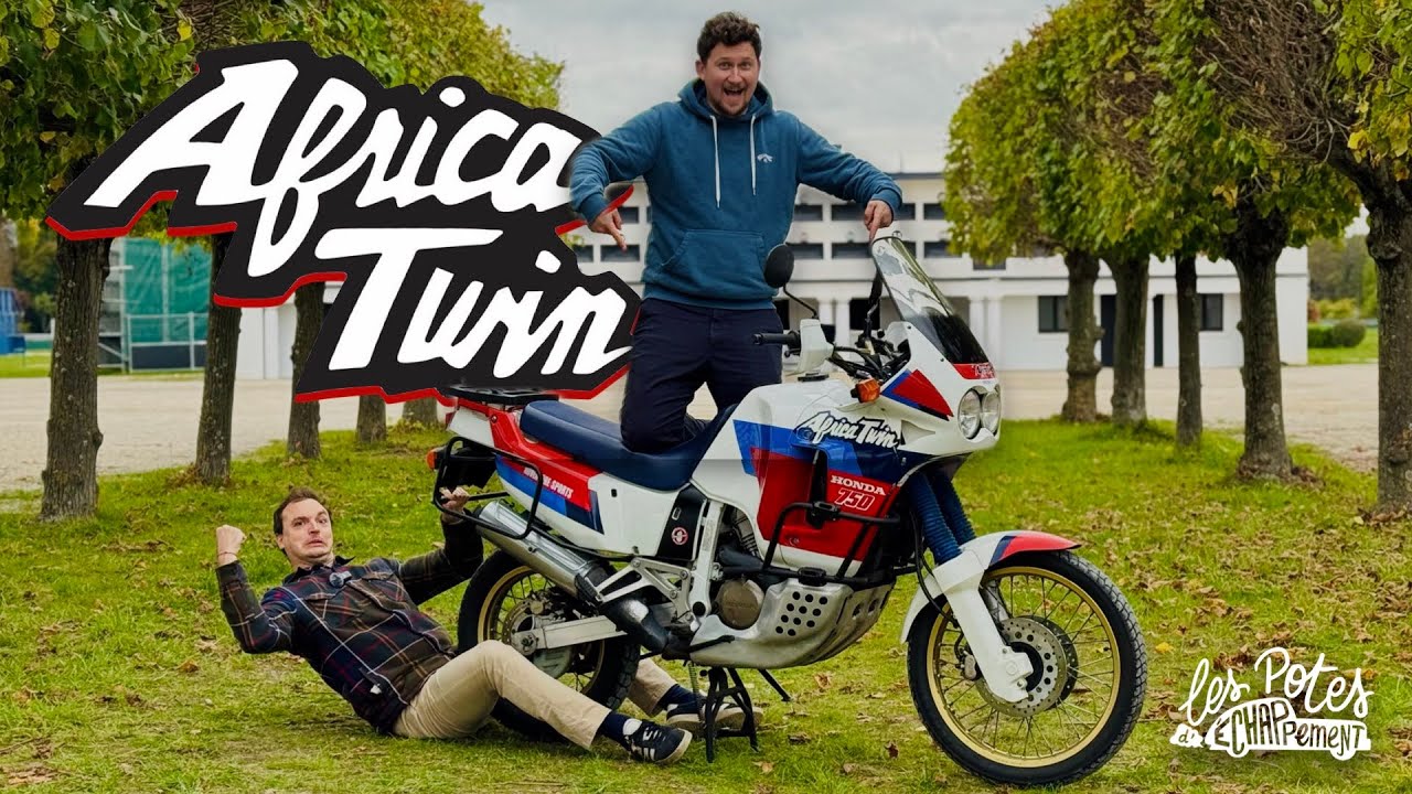 Essai HONDA AFRICA TWIN RD04 – La légende du trail des années 90 🔥