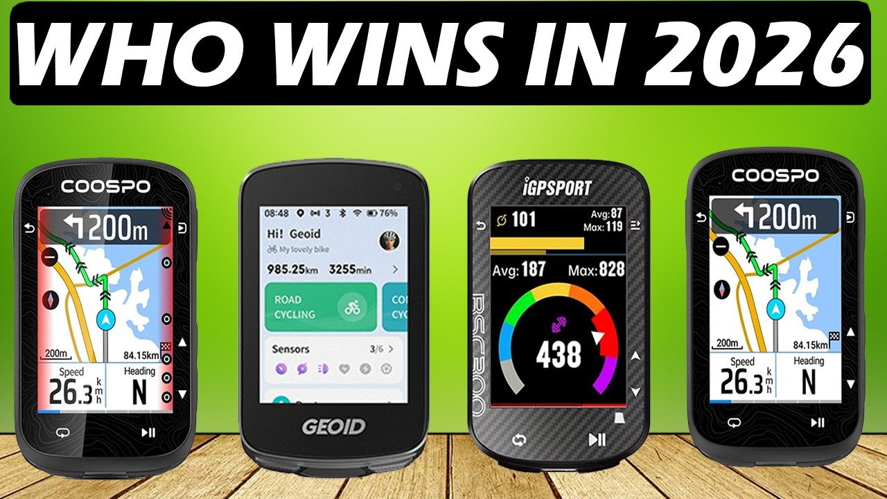 TOP 3 Best GPS Bike Computers 2026 - Smart, Accurate & Powerful