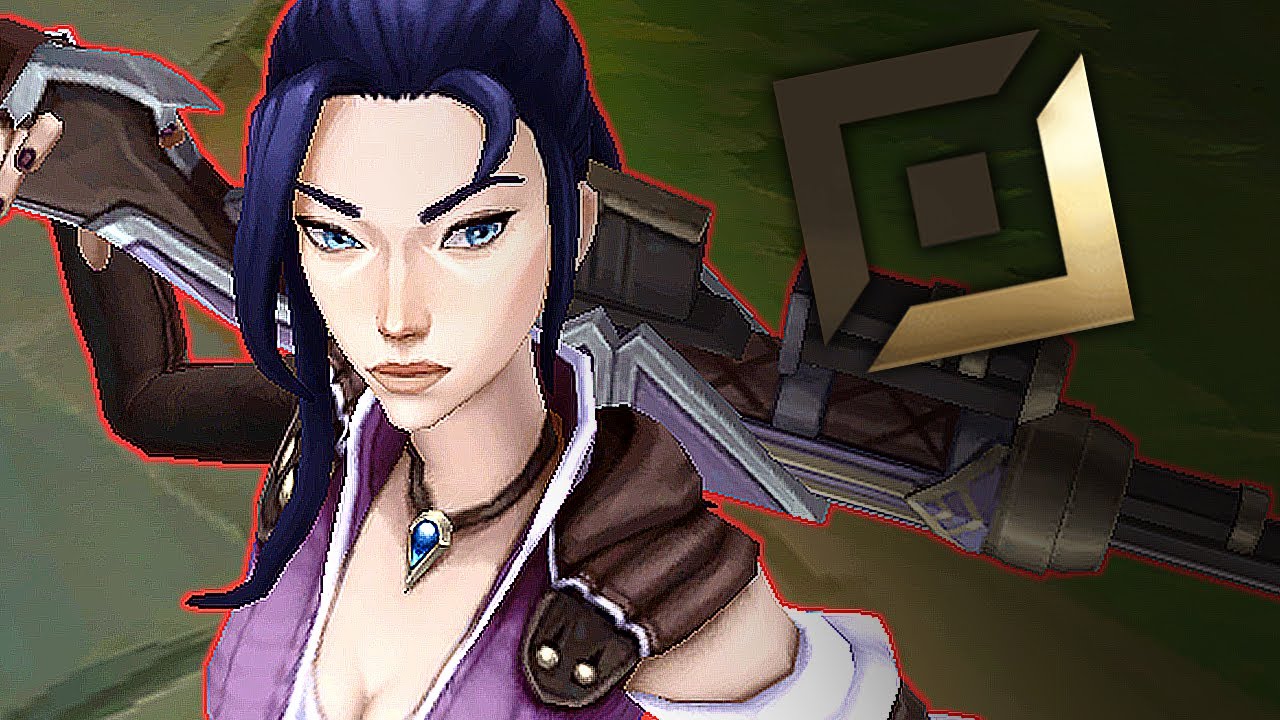 GAMEPLAY SUPER EXPLICATIVA DE CAITLYN - COMO JOGAR DE CAITLYN ADC