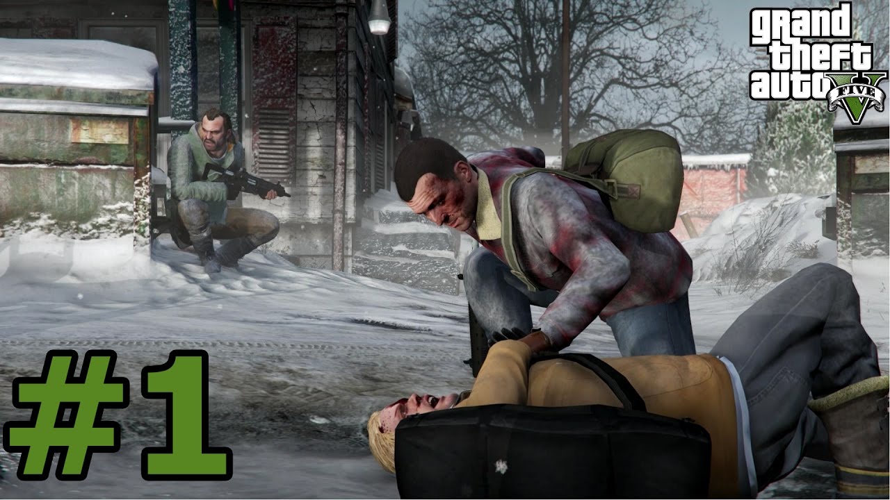 1 Пролог Prologue GTA 5🥇 Золотая медаль Прохождение миссии на 100%