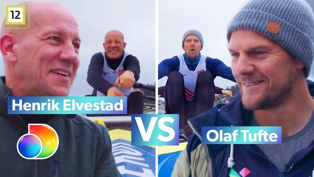 Elvestads OL | Henrik Elvestad konkurrerer mot Olaf Tufte i roing | discovery+ Norge