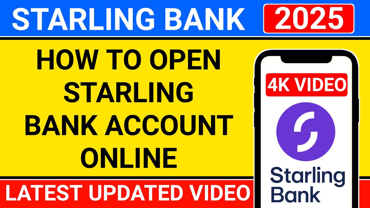 how to open starling bank account in uk online | starling bank account opening online in uk 2025