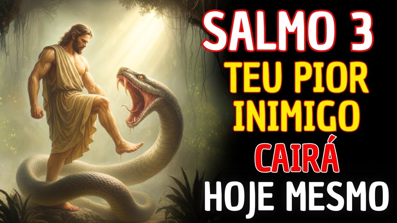 SALMO 3 PODEROSO, CONTRA TODO TIPO DE MAGIA, MALDIÇÃO, BRUXARIA, INVEJA E FOFOCA.