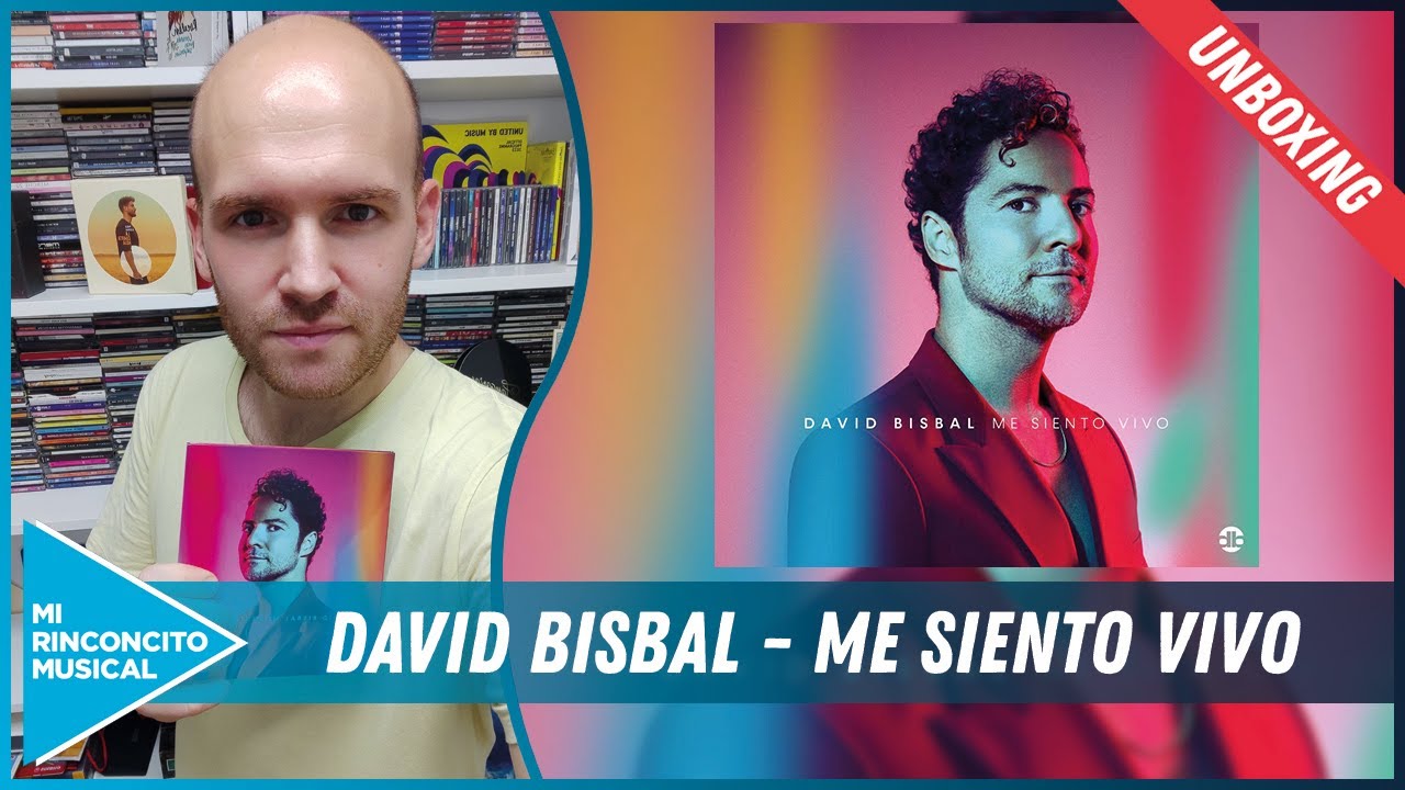 💿 David Bisbal - Me siento vivo (UNBOXING) 💿