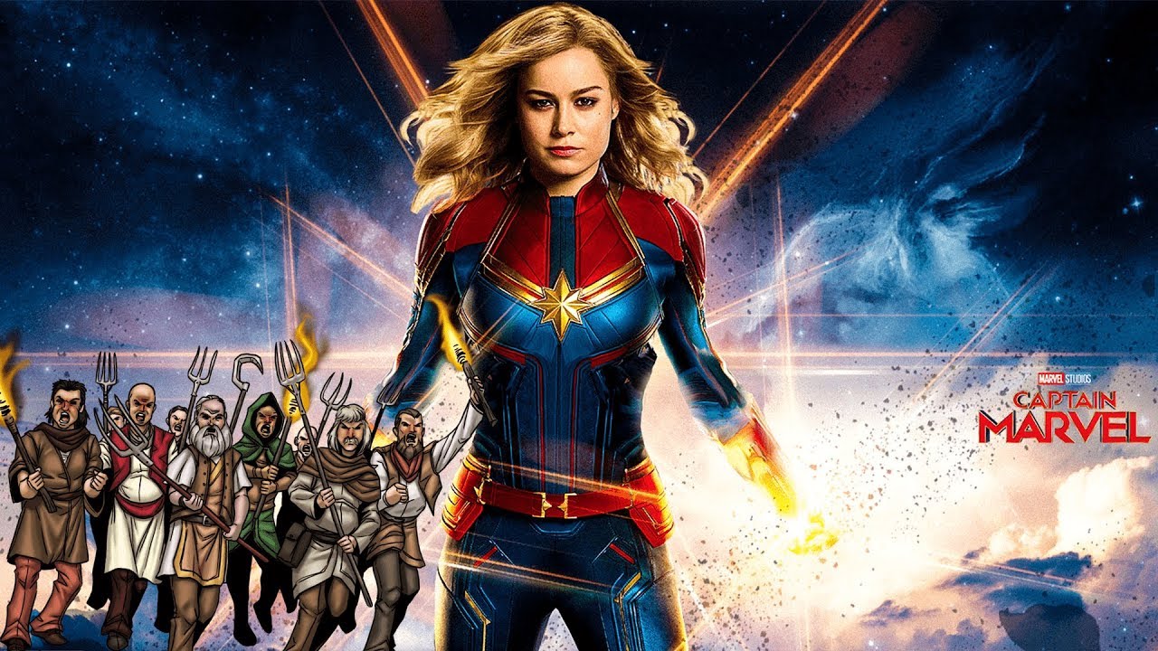 White Male tells White Males to Go See Captain Marvel