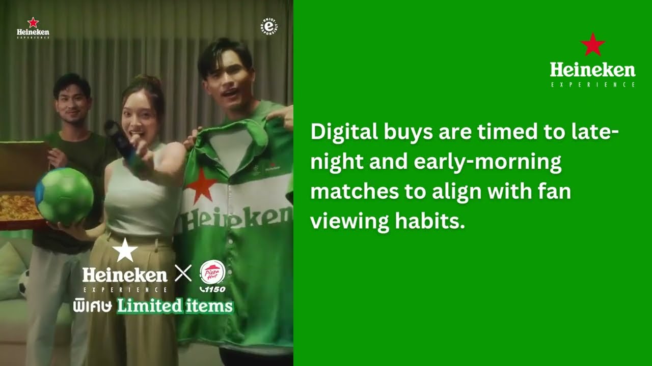Heineken &ldquo;Cheers to The Real Hardcore Fans&rdquo; by dentsu Media Thailand