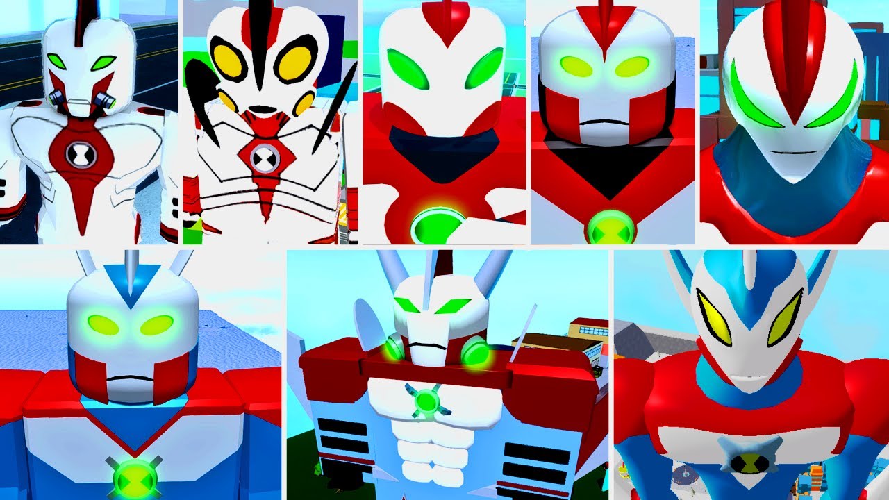 EVOLUÇÃO DO ULTIMATE GIGANTE NO BEN 10 - ROBLOX ! (Evolution Ultimate Way Big)