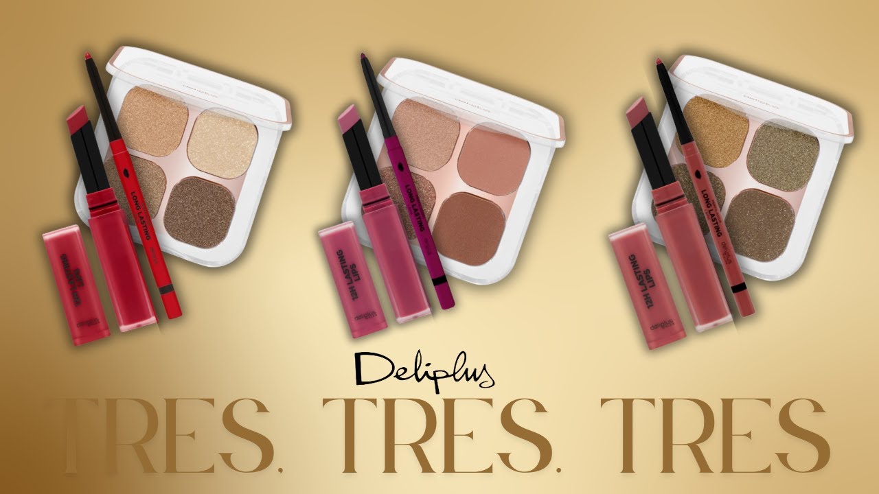 TRES.TRES.TRES. Analizamos nuevos cuartetos y nuevas barras de labios de Deliplus
