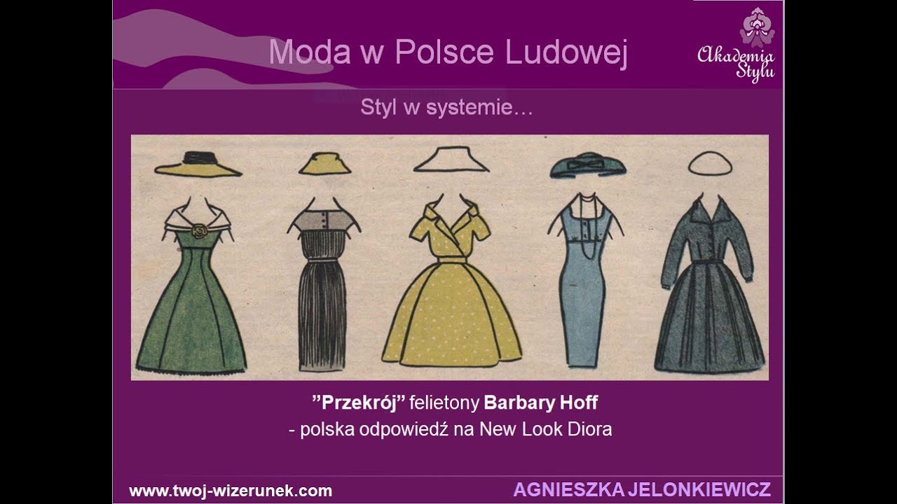 Moda w PRL-u w latach 50.