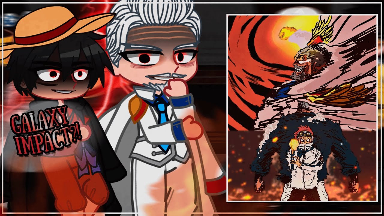 One piece react to future / Luffy,Garp,Shanks... | Gacha [ENG/RU]