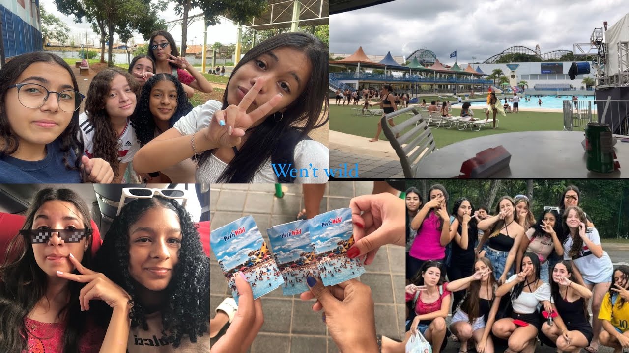 Passeio da minha escola para o WET’N WILD!
